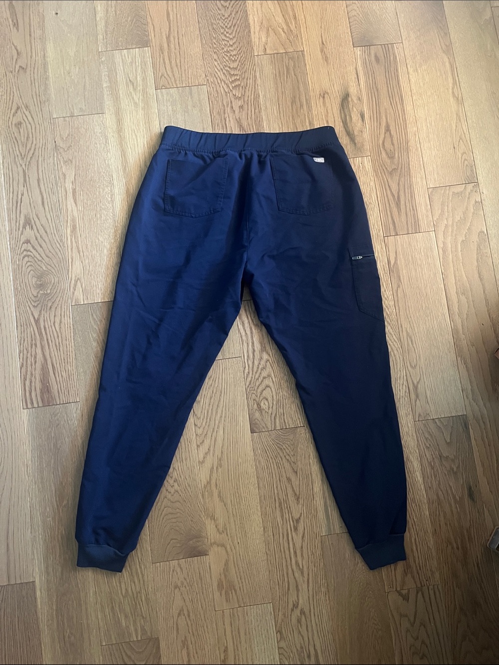 FIGS Navy Technical Scrub Pants - Deep Navy Tall XL